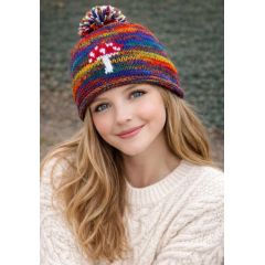 mushroom wool hat